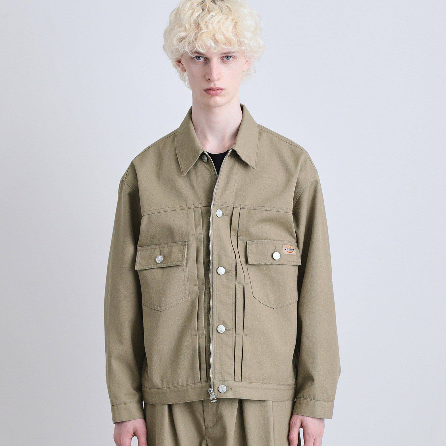 tk.TAKEO KIKUCHI「【別注】Dickiesワークジャケット」|ブルゾン・スタジャン|