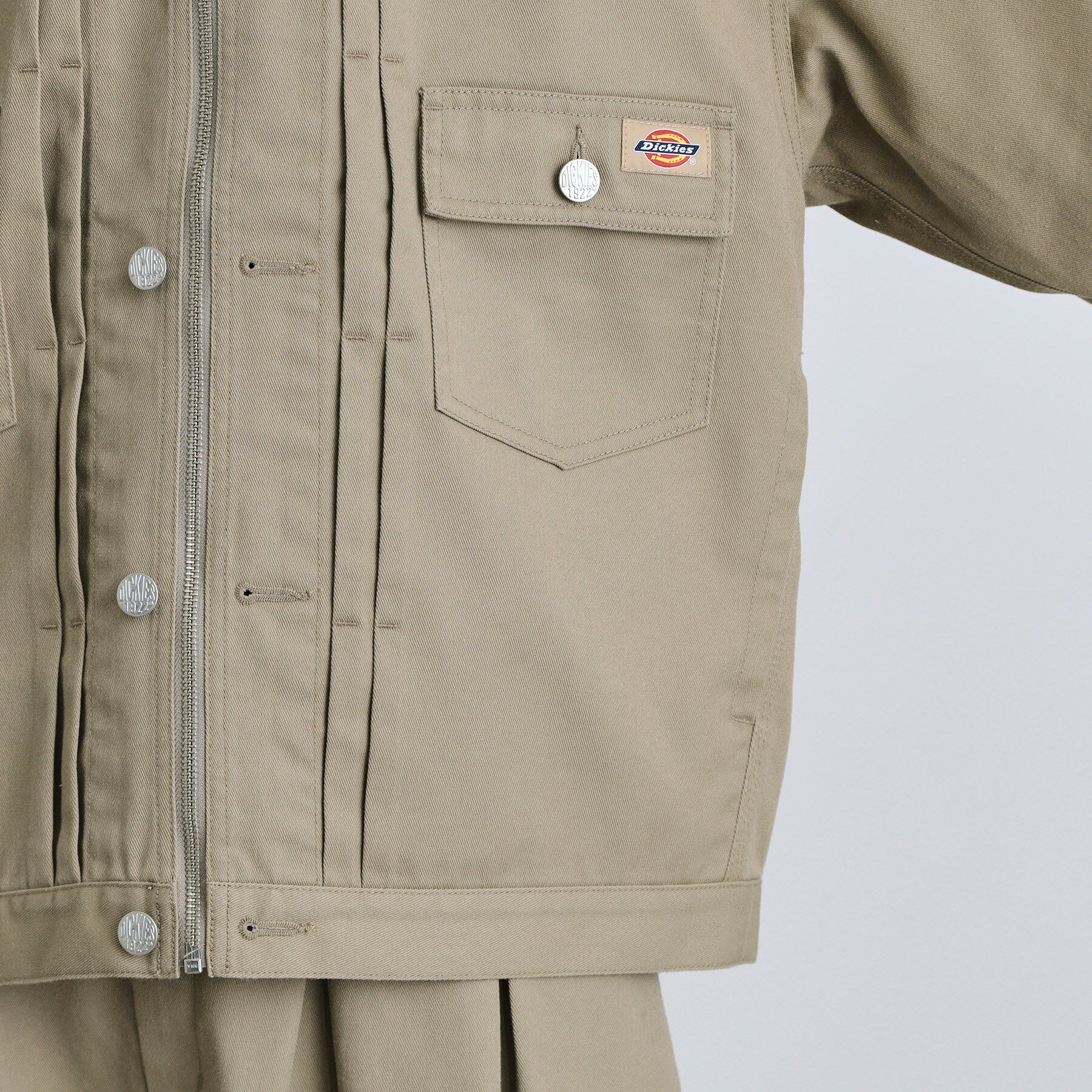 tk.TAKEO KIKUCHI「【別注】Dickiesワークジャケット」|ブルゾン・スタジャン|