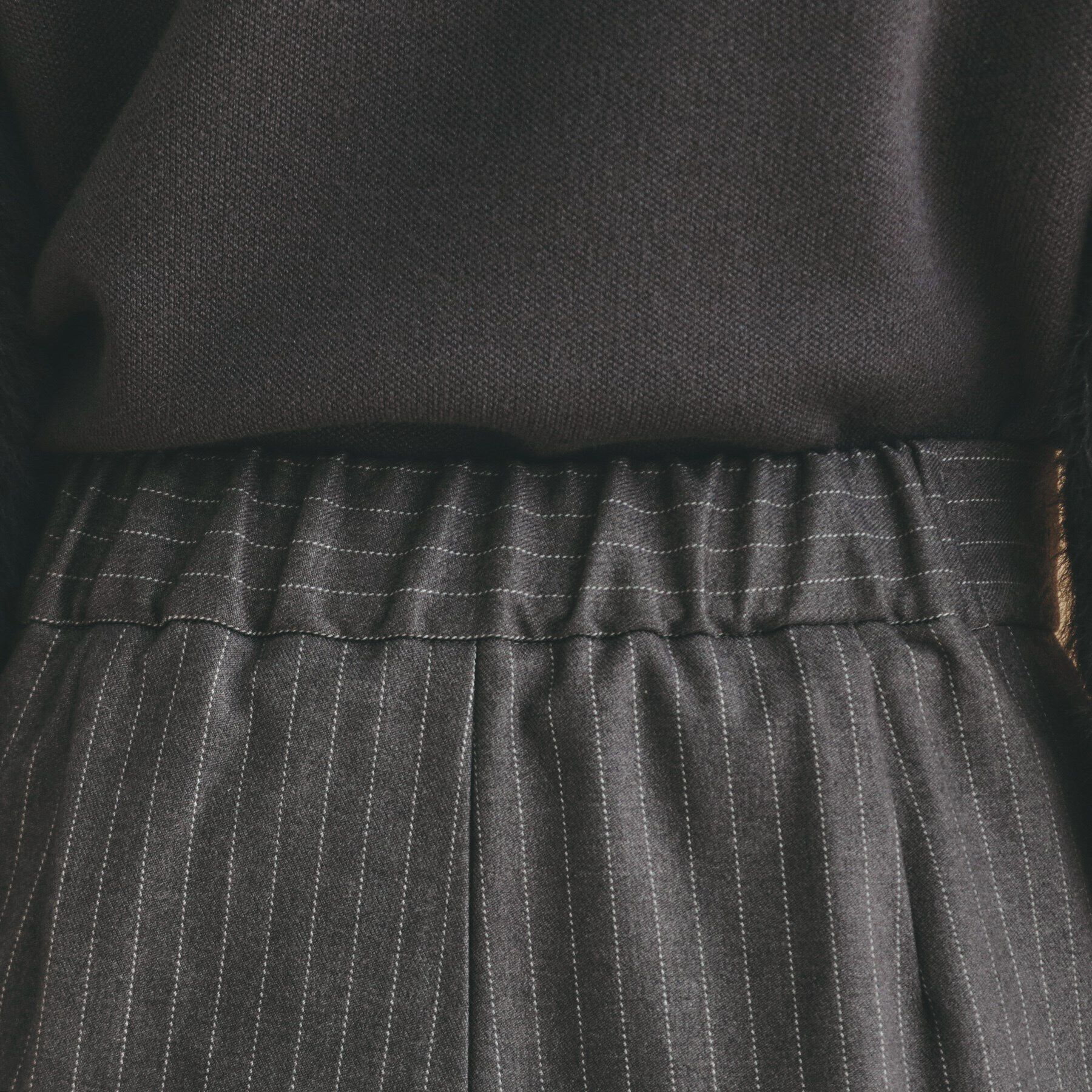 index「ストレッチ ストライプカービィパンツ【洗濯機洗い可/イージーアイロン】」|その他|