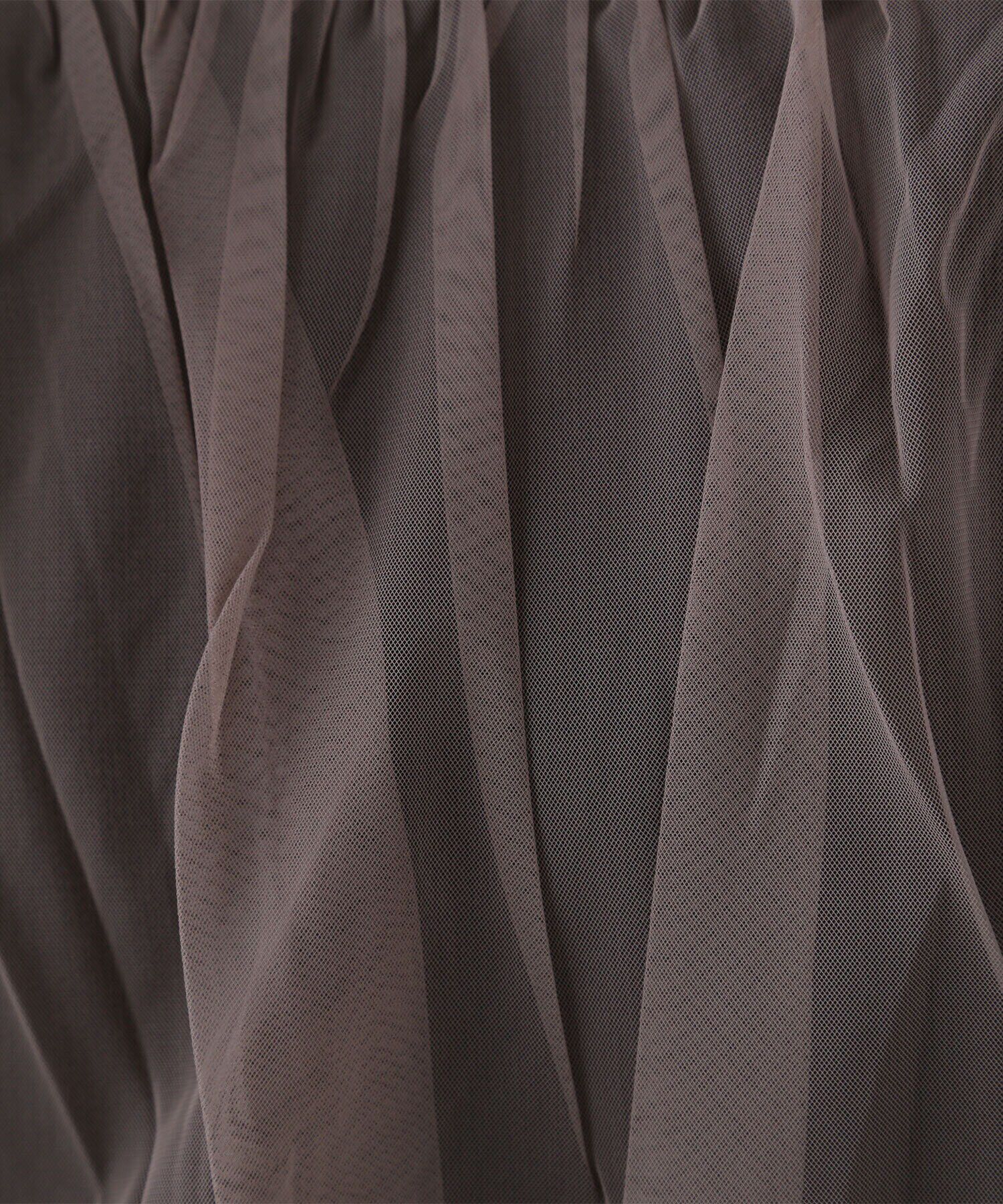  「チュールカーデ＆ニットワンピセット」|ワンピース|