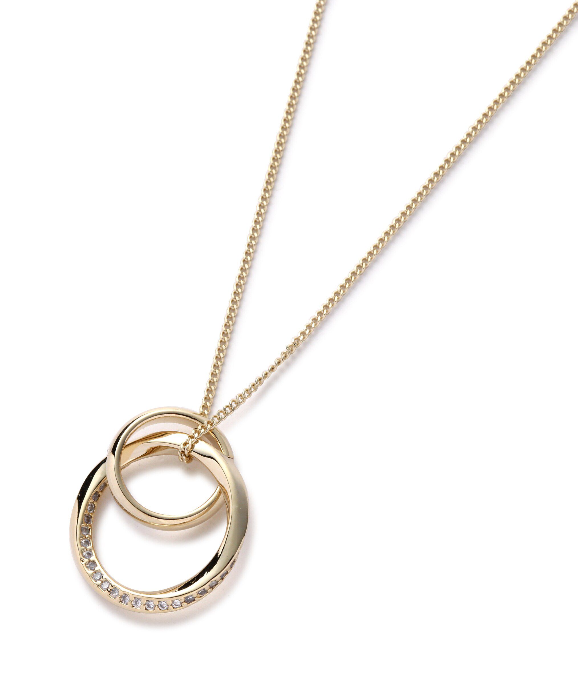  「グラデビジューリングネックレス」|ネックレス|