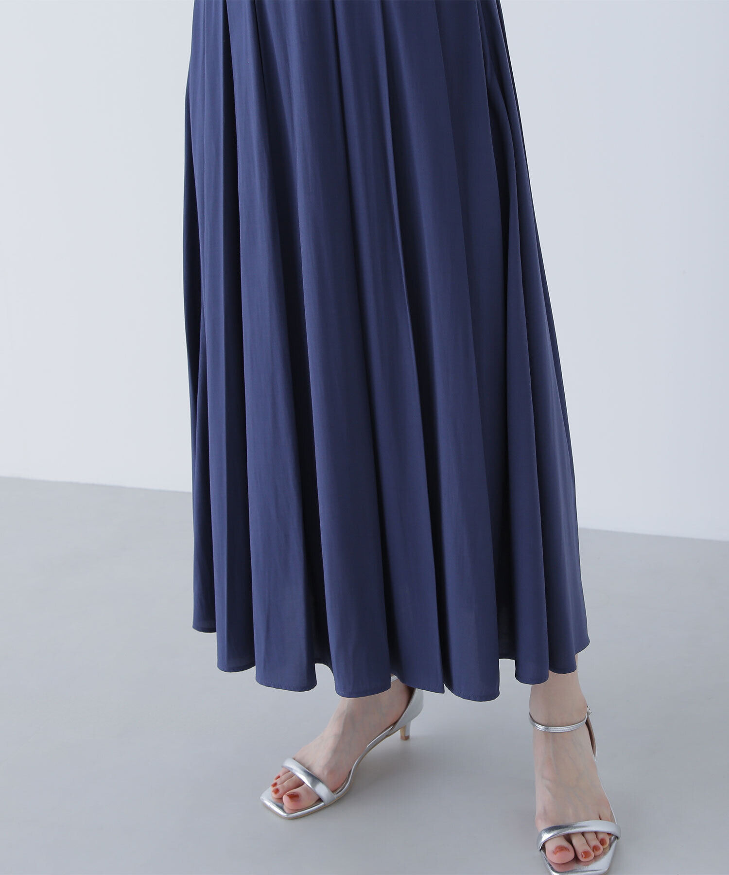  「カットアウトニットドッキングワンピース」|ワンピース|