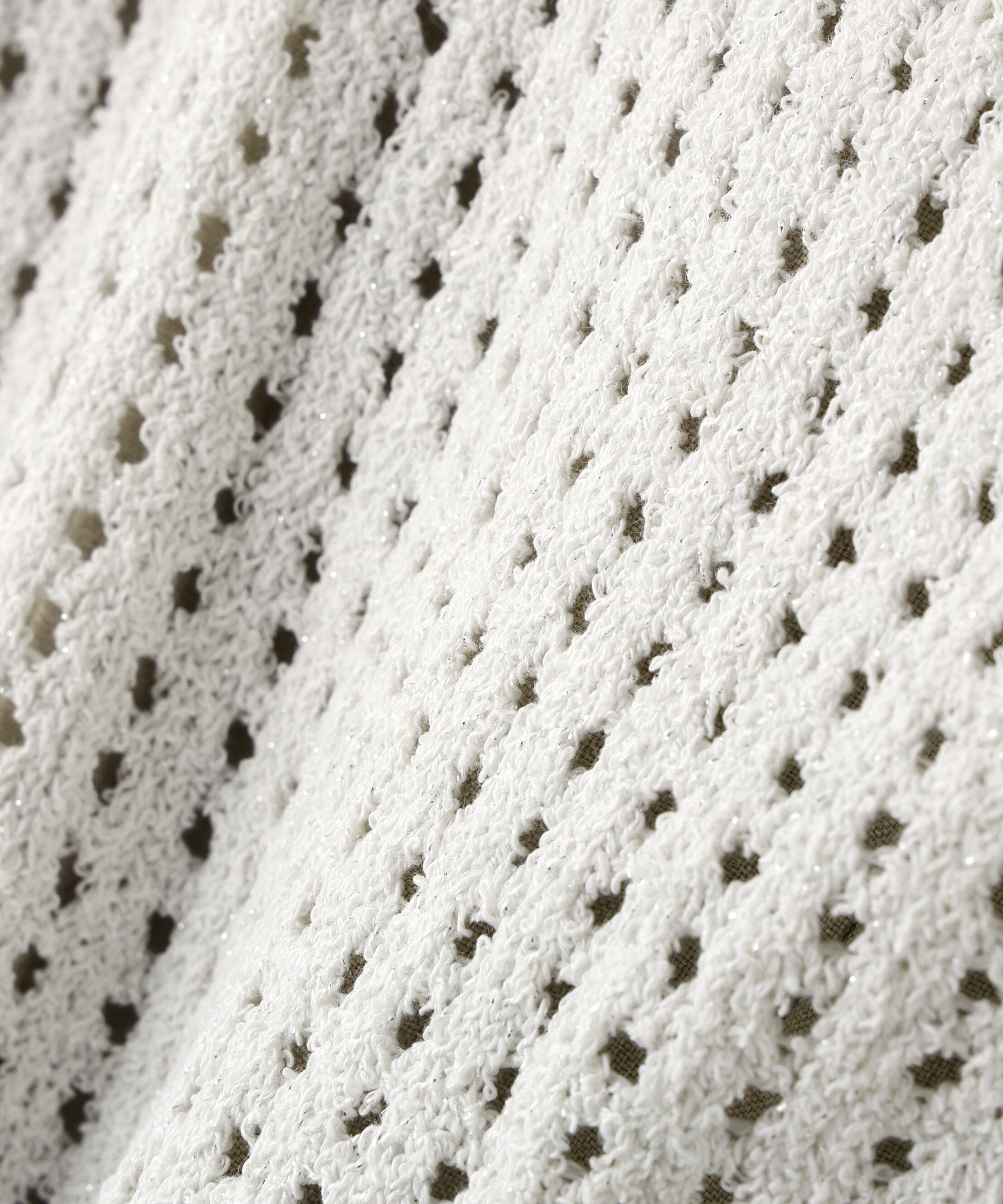  「透かし編みニット＆アメスリワンピース」|ワンピース|