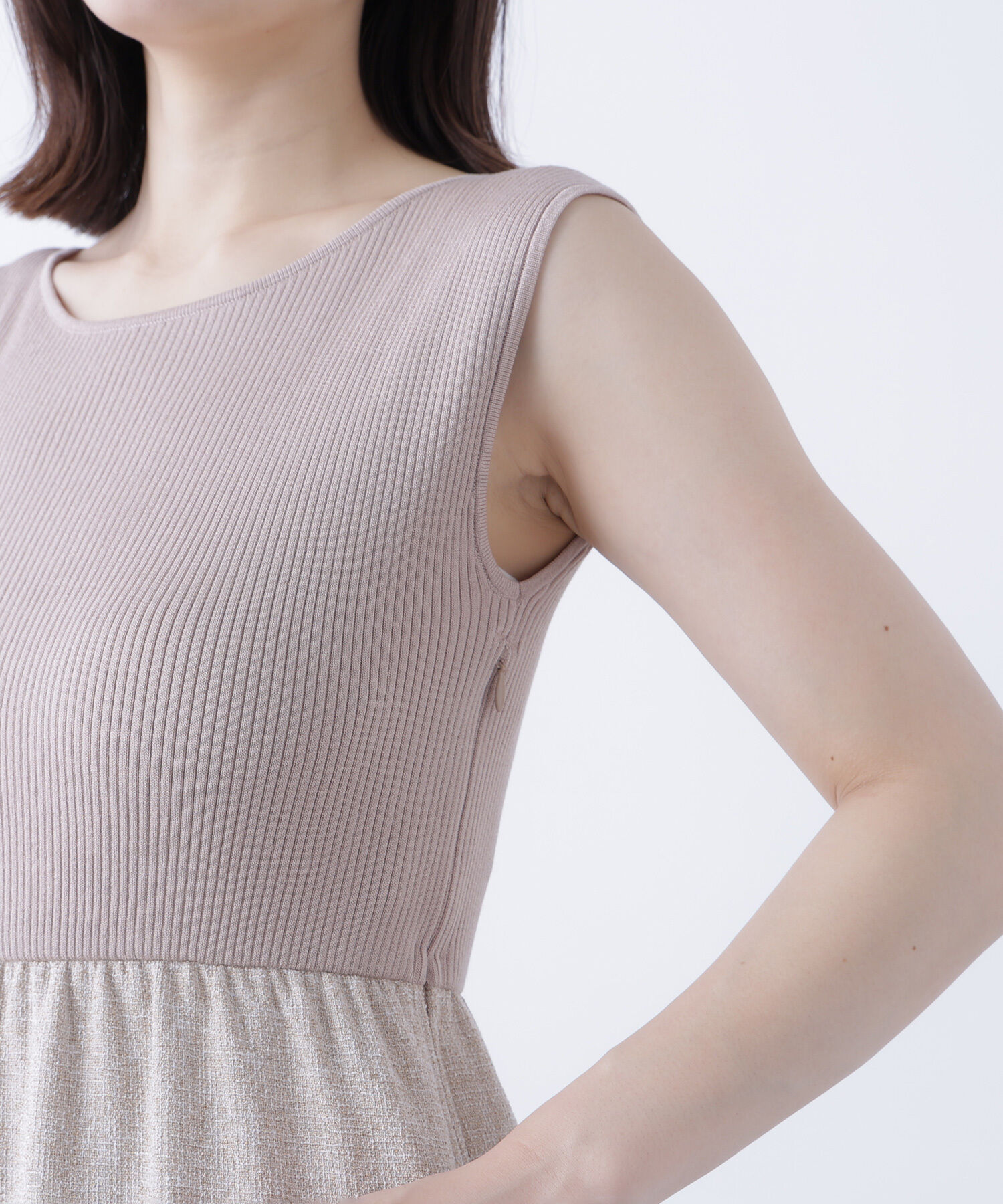  「ツイードジャケット＆ナローワンピース」|ワンピース|