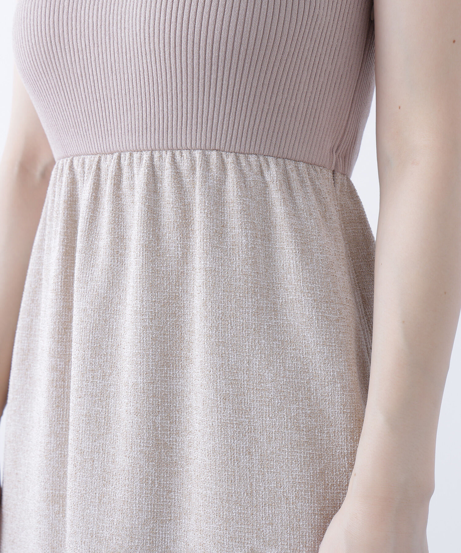  「ツイードジャケット＆ナローワンピース」|ワンピース|