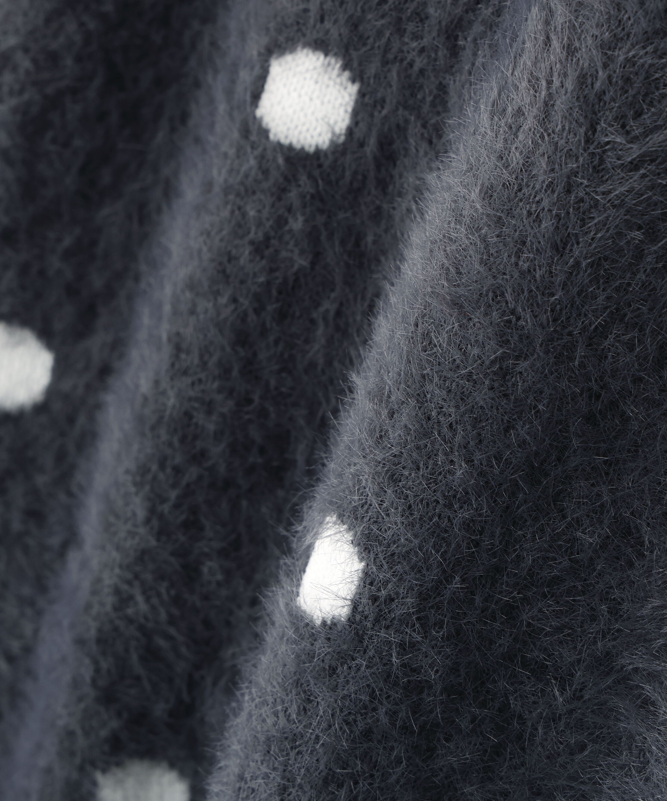  「ドットシャギーカーディガン」|ニット・セーター|