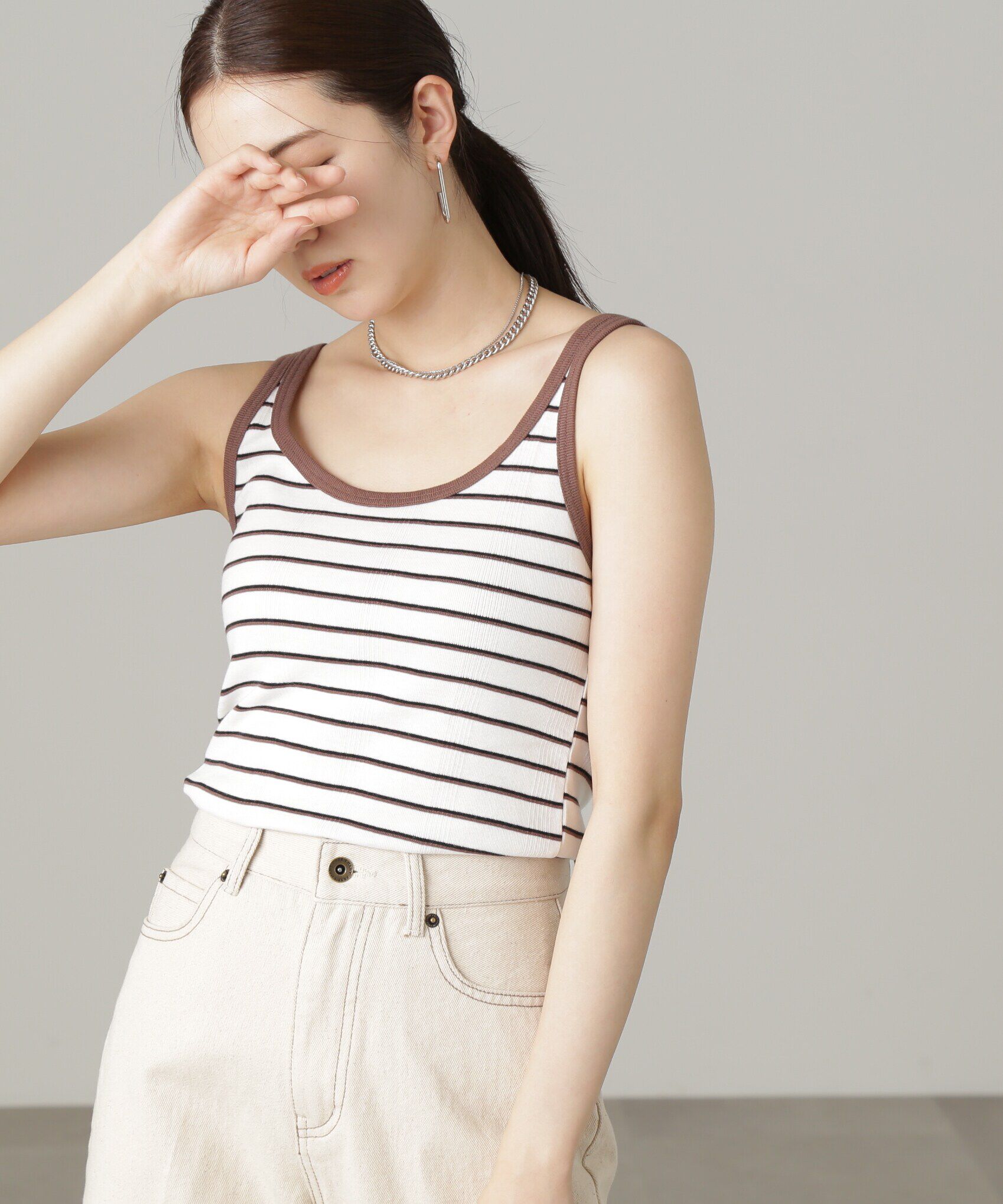  「Millerキャミタンクトップ」|Tシャツ・カットソー|オフベース1