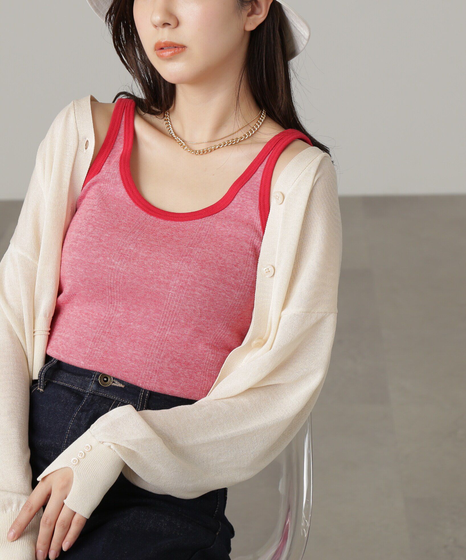  「Millerキャミタンクトップ」|Tシャツ・カットソー|