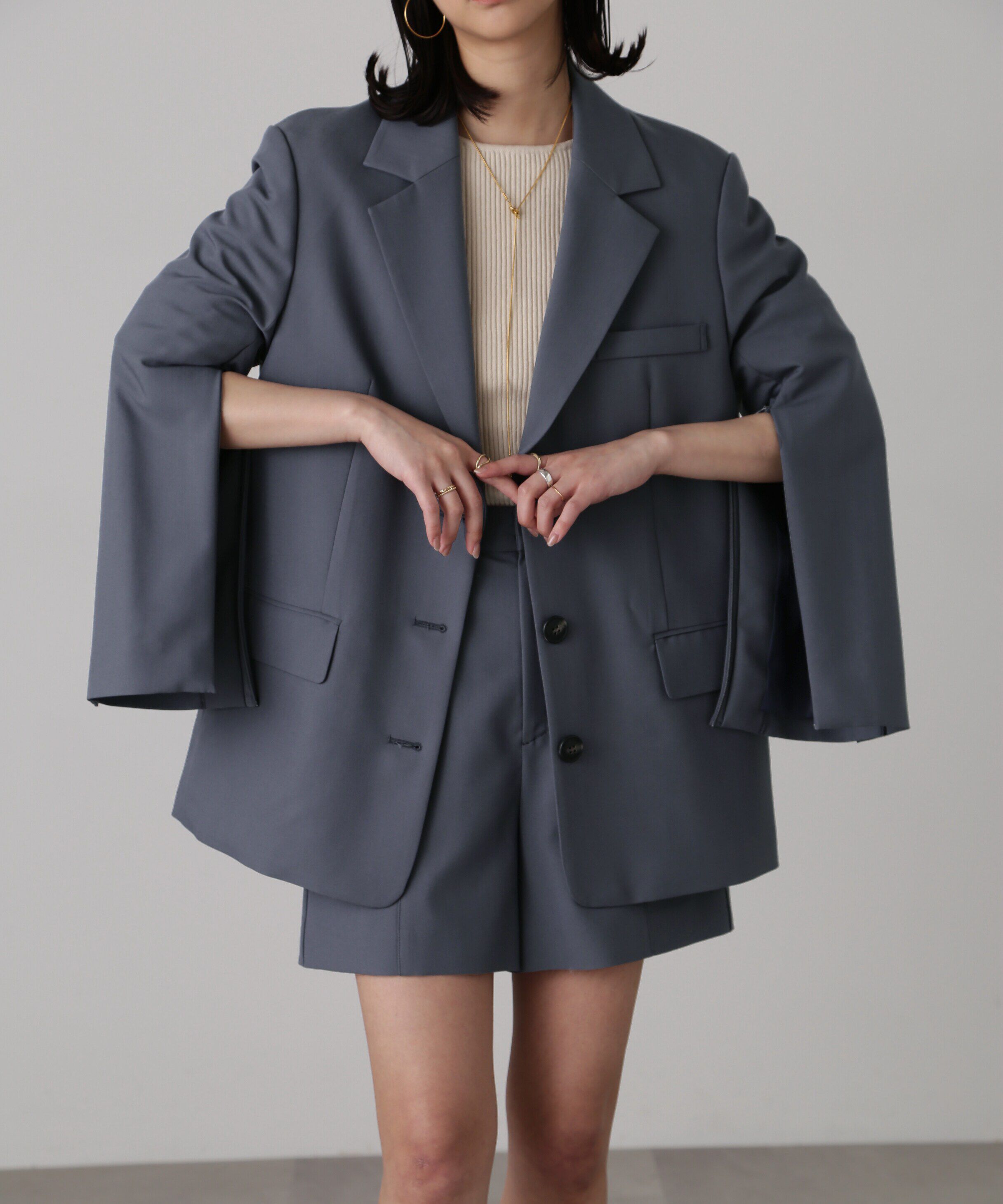  「［SET UP対応］2Wayオーバーサイズジャケット」|その他|