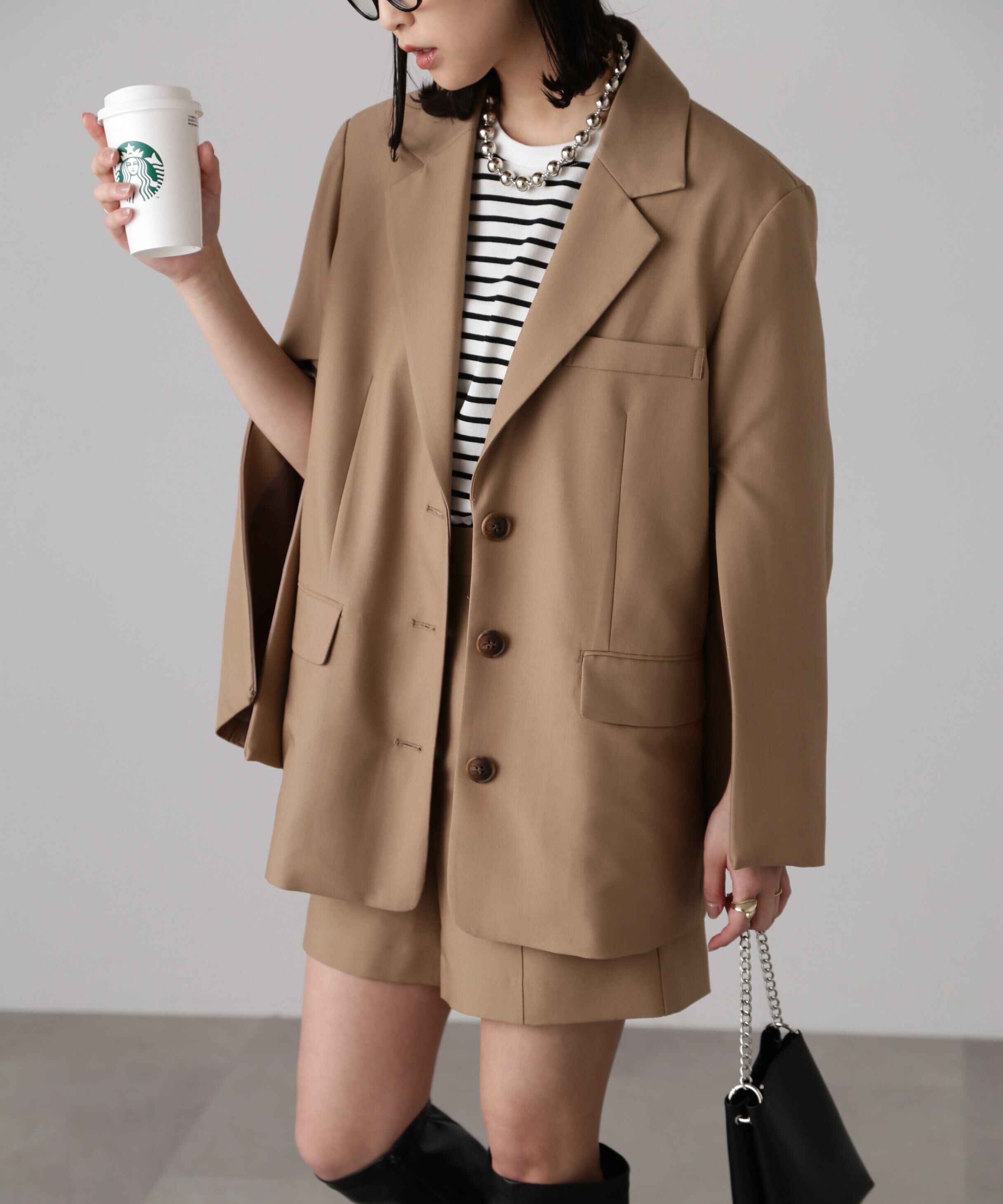  「［SET UP対応］2Wayオーバーサイズジャケット」|その他|