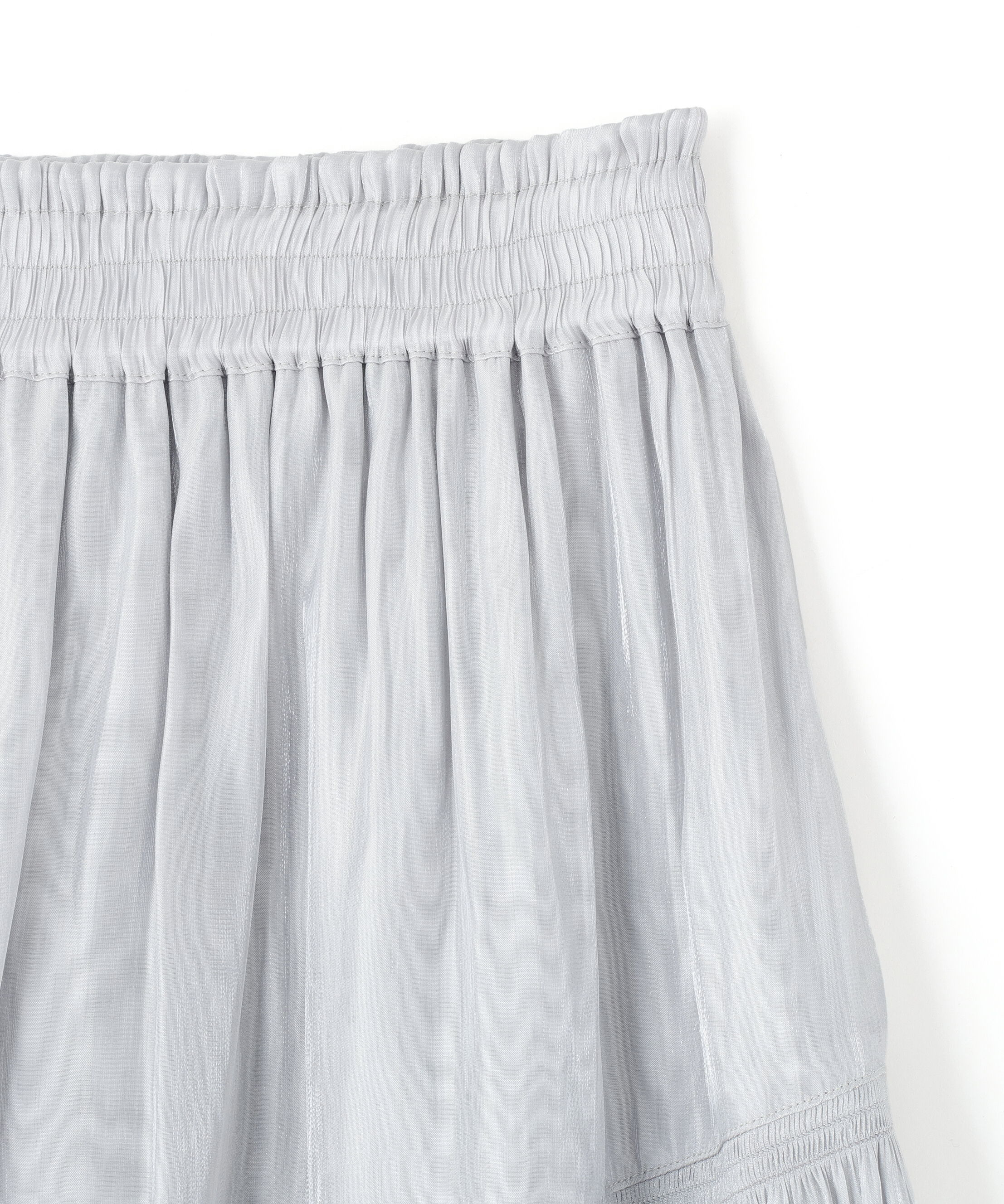  「割繊ティアードスカート」|スカート|