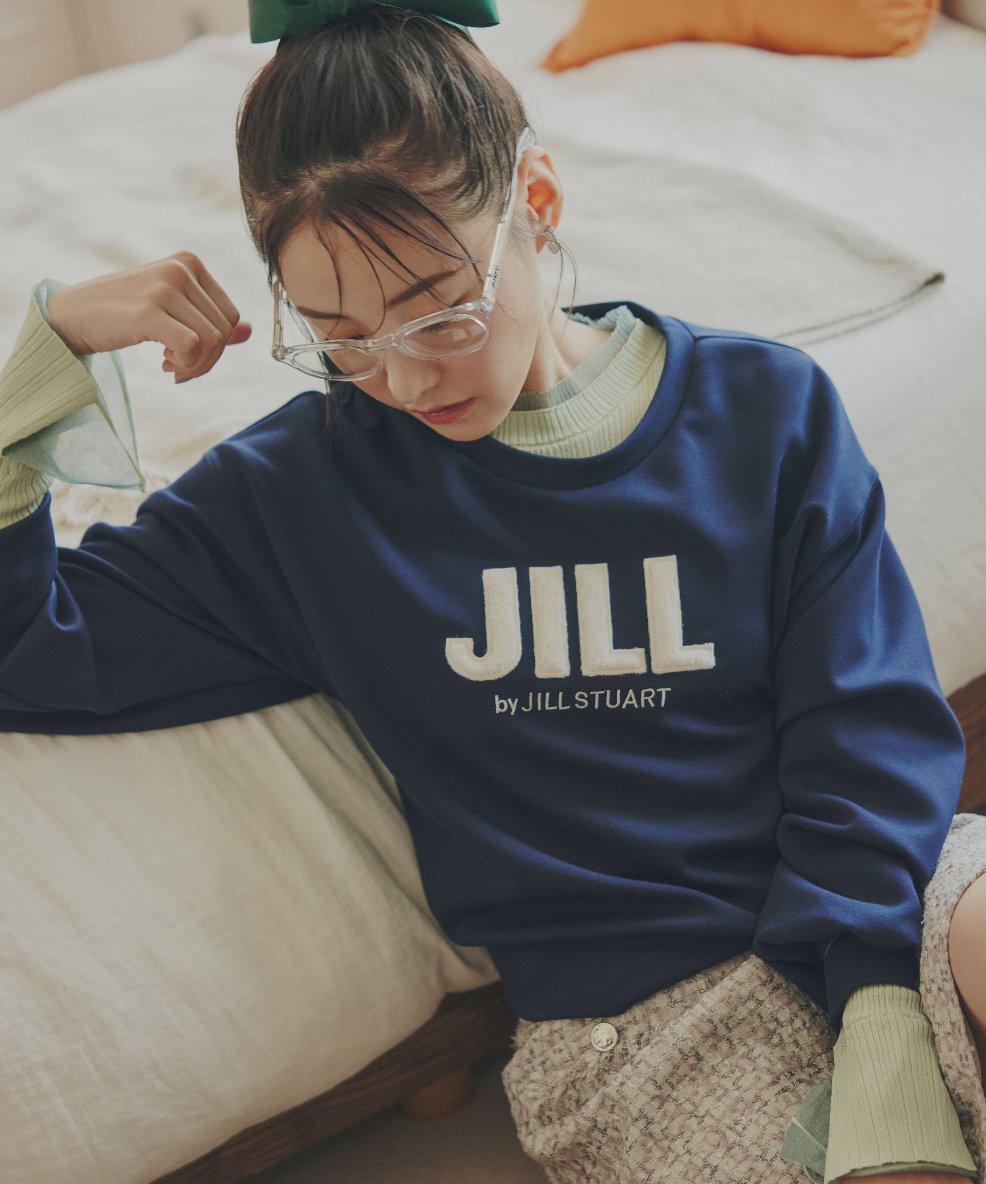  「ファンシーツイードスカート」|スカート|