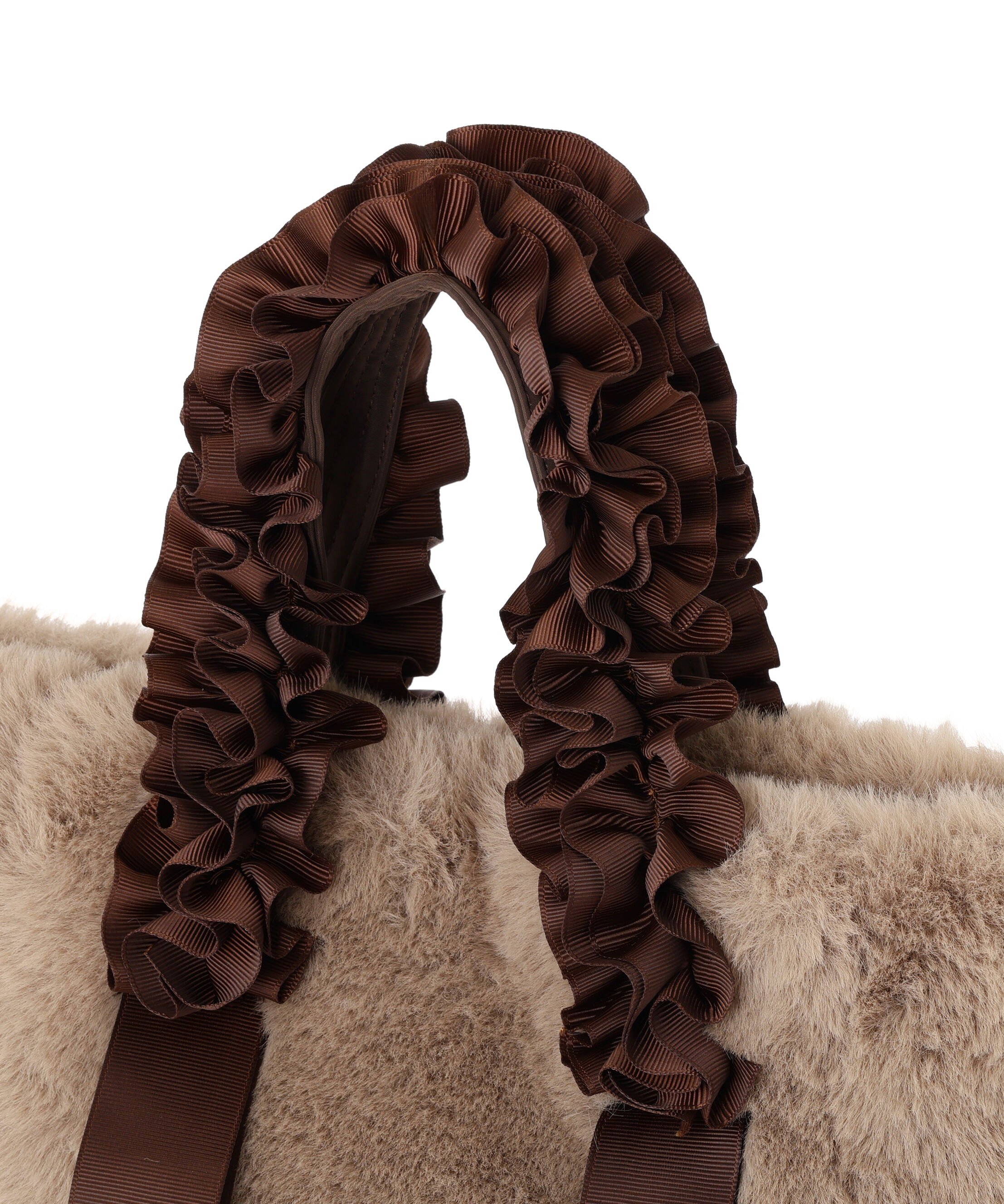 PROPORTION BODY DRESSING「フリルハンドルフェイクファートートバッグ」|その他|