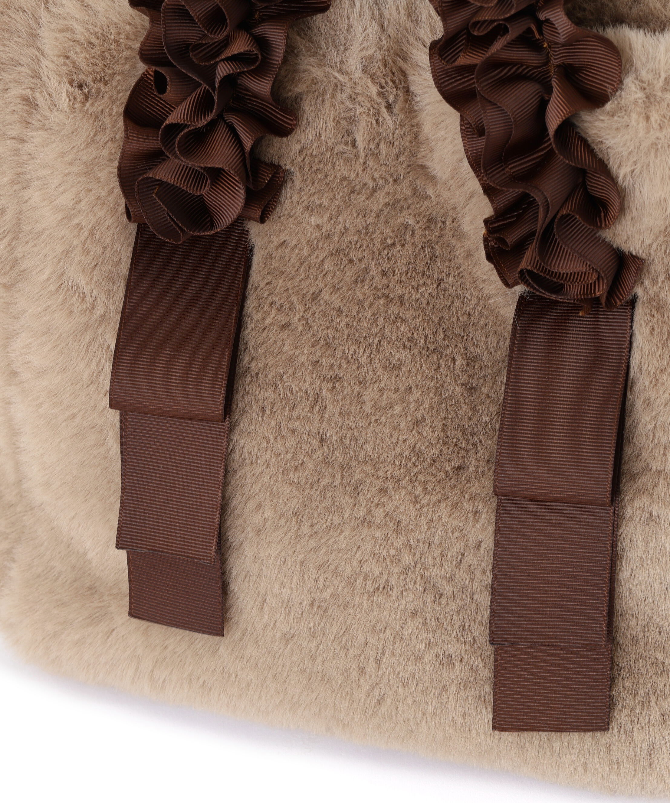 PROPORTION BODY DRESSING「フリルハンドルフェイクファートートバッグ」|その他|