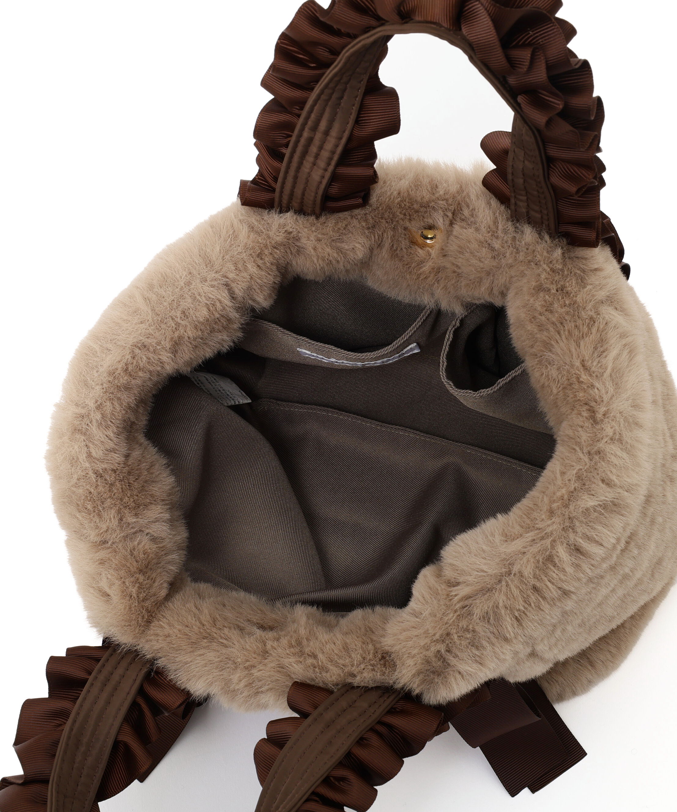 PROPORTION BODY DRESSING「フリルハンドルフェイクファートートバッグ」|その他|