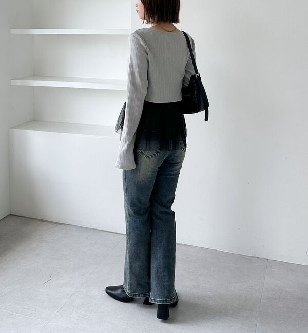 archives「ＦリボンカットＣＤ&times;ドッキングキャミＳＥＴ」|カーディガン|