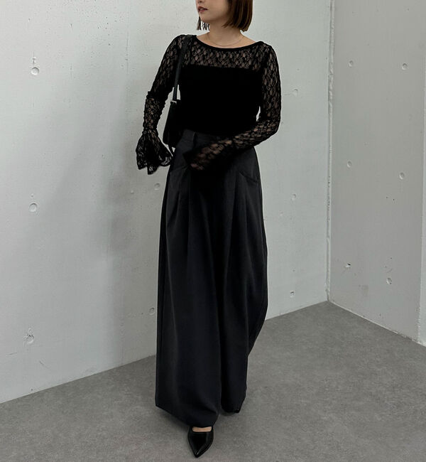 archives「カットレースフレアスリーブＴＯＰＳ」|Tシャツ・カットソー|