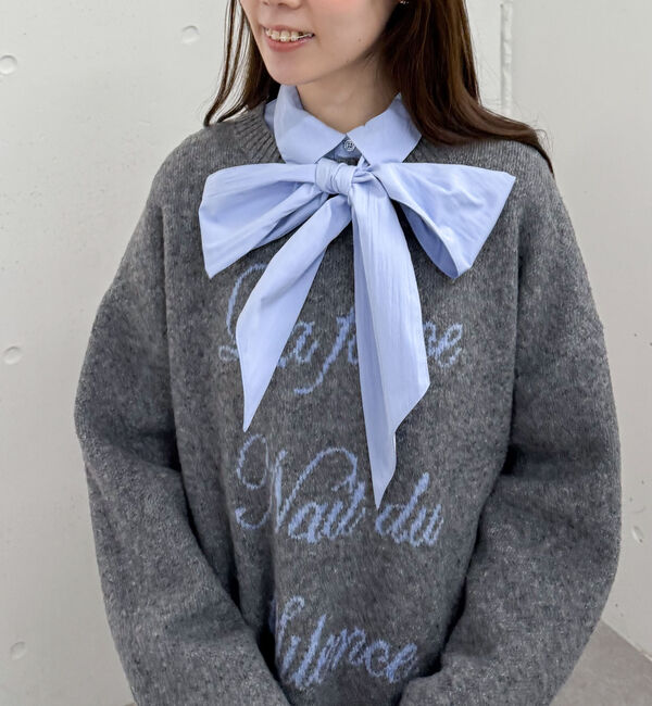 archives「&rsquo;アソートタイ付きミドルシャツ&rsquo;」|シャツ・ブラウス|BLUE