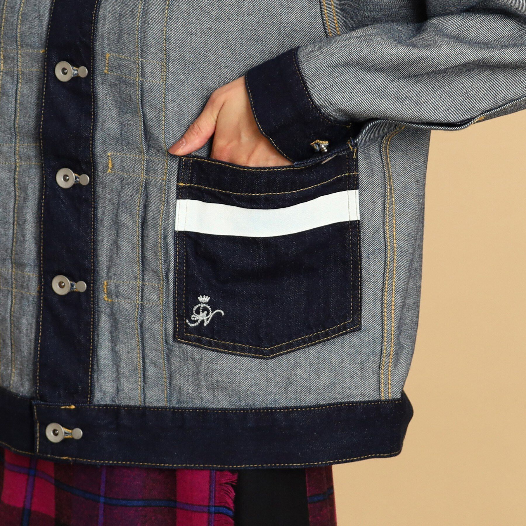 Dessin「【リバーシブル・ユニセックス】デニムジャケット」|デニムジャケット|