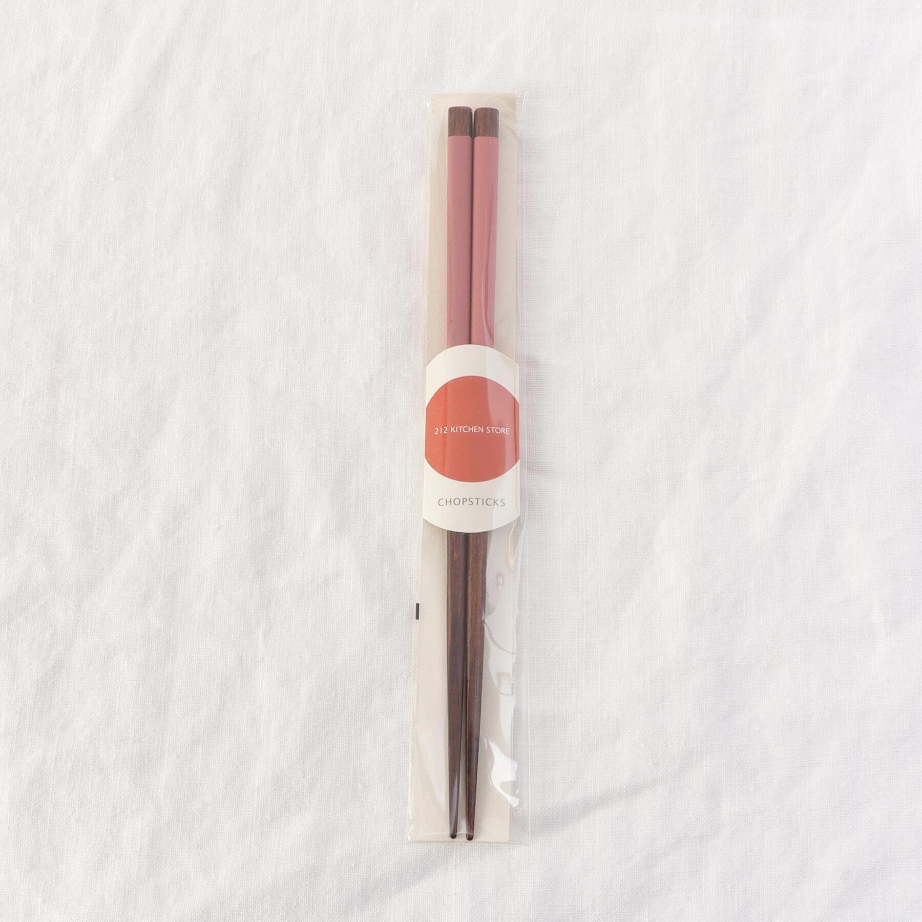 212 KITCHEN STORE「箸 食洗先角いろどり 薄紅 23cm」|食器・キッチングッズ|