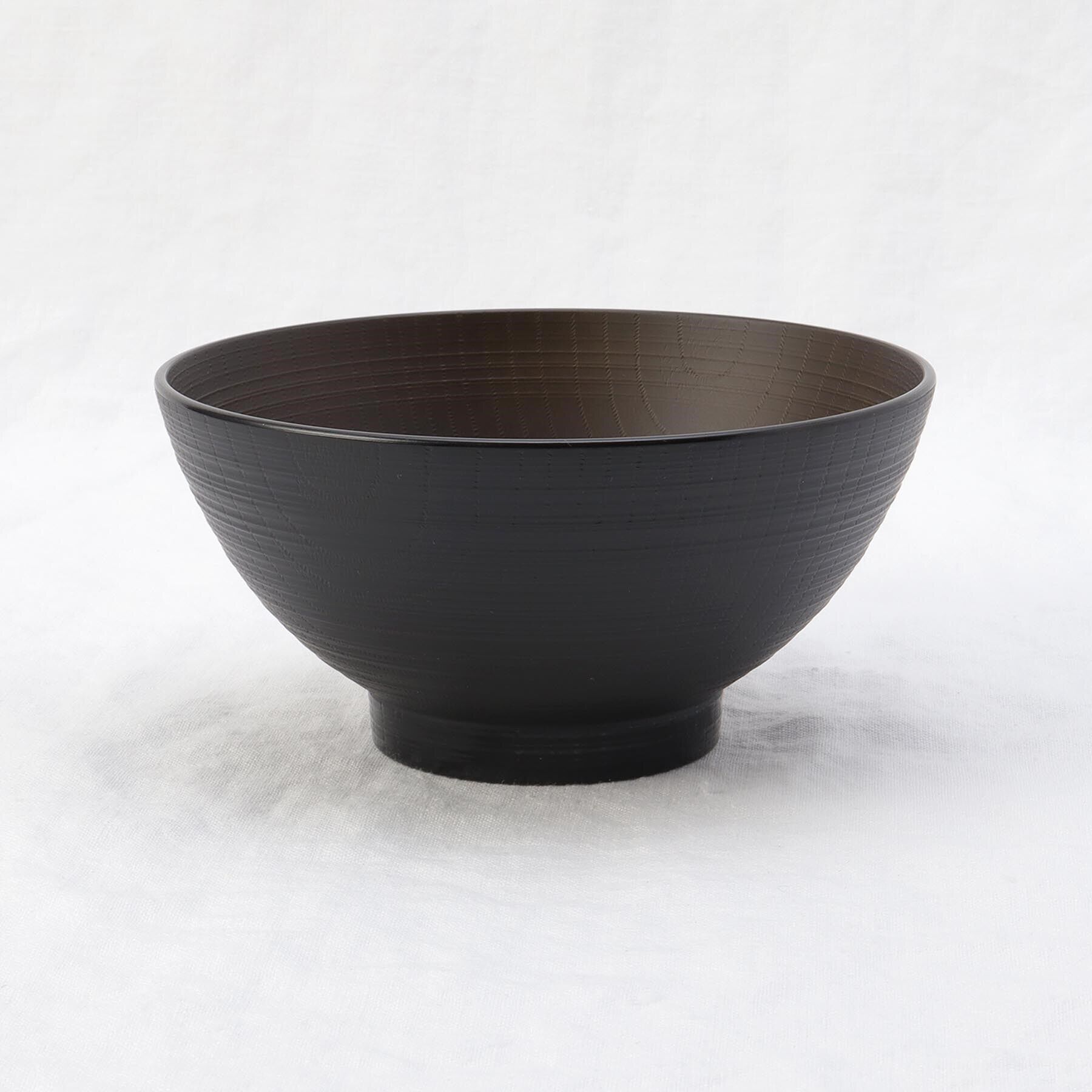 212 KITCHEN STORE「どんぶり 刷毛筋 黒内木目」|食器・キッチングッズ|