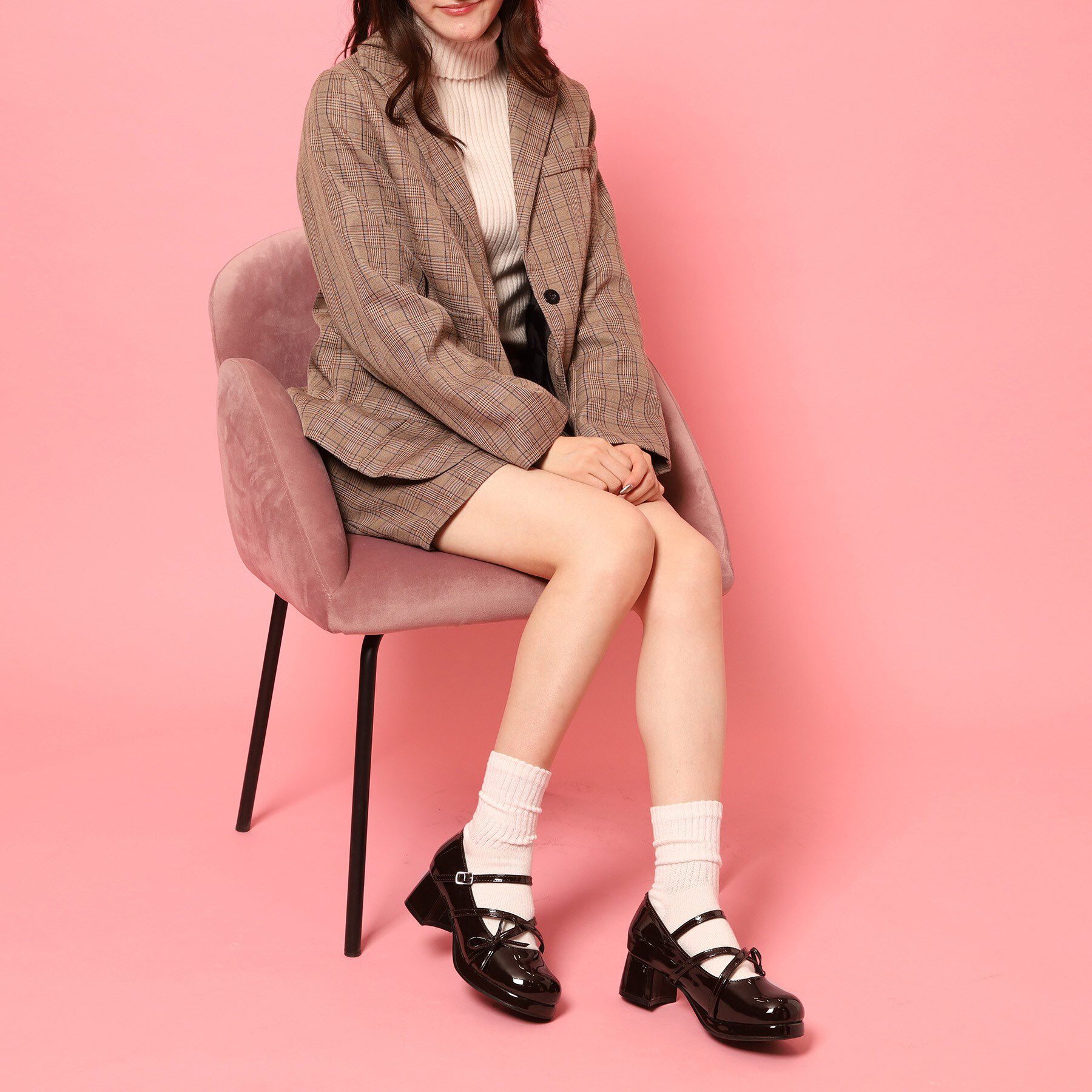 csT&P「バレエコアリボン付きパンプス」|パンプス|