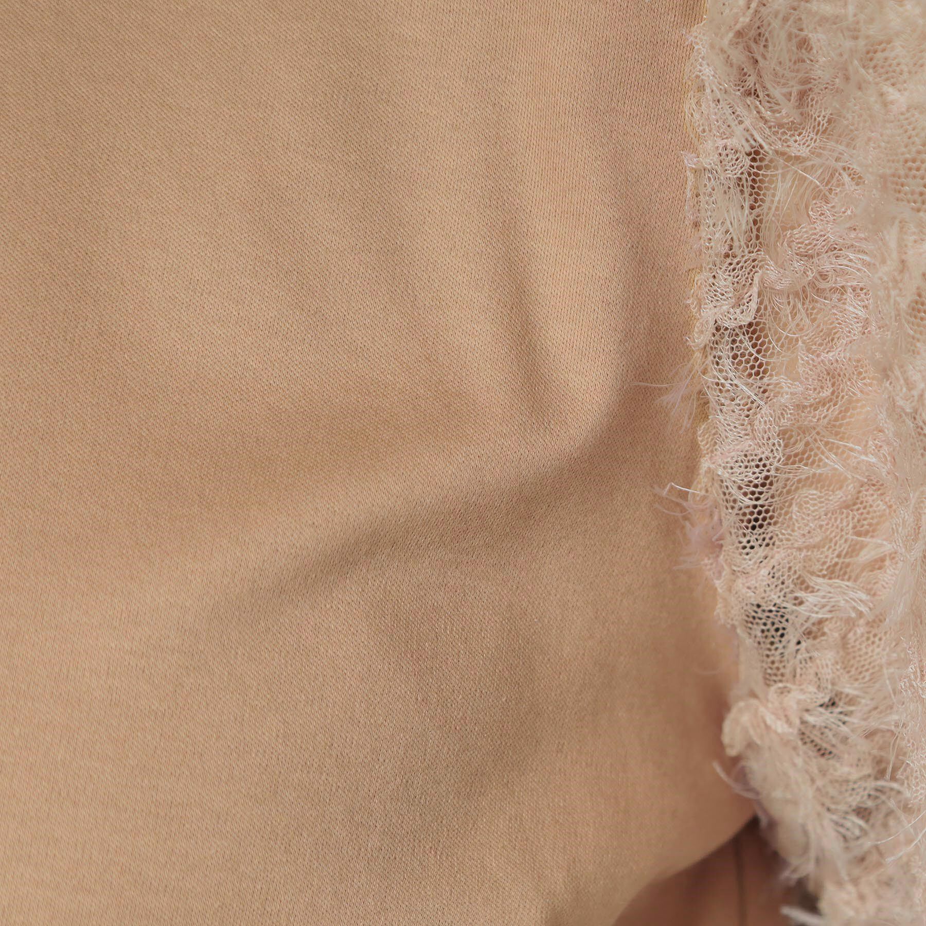 SunaUna「【秋まで着られる／袖チュール】パフスリーブカットソー」|Tシャツ・カットソー|