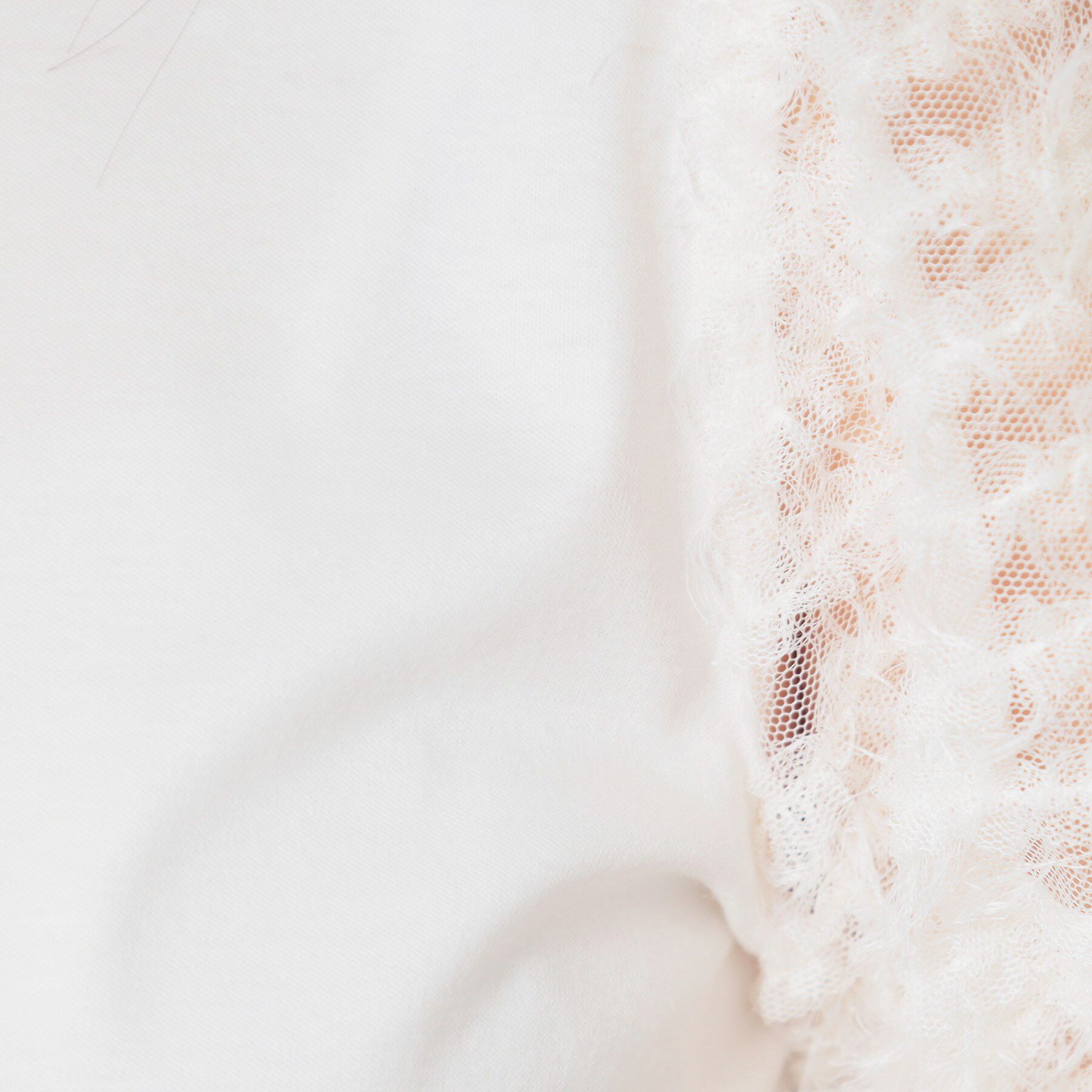 SunaUna「【秋まで着られる／袖チュール】パフスリーブカットソー」|Tシャツ・カットソー|