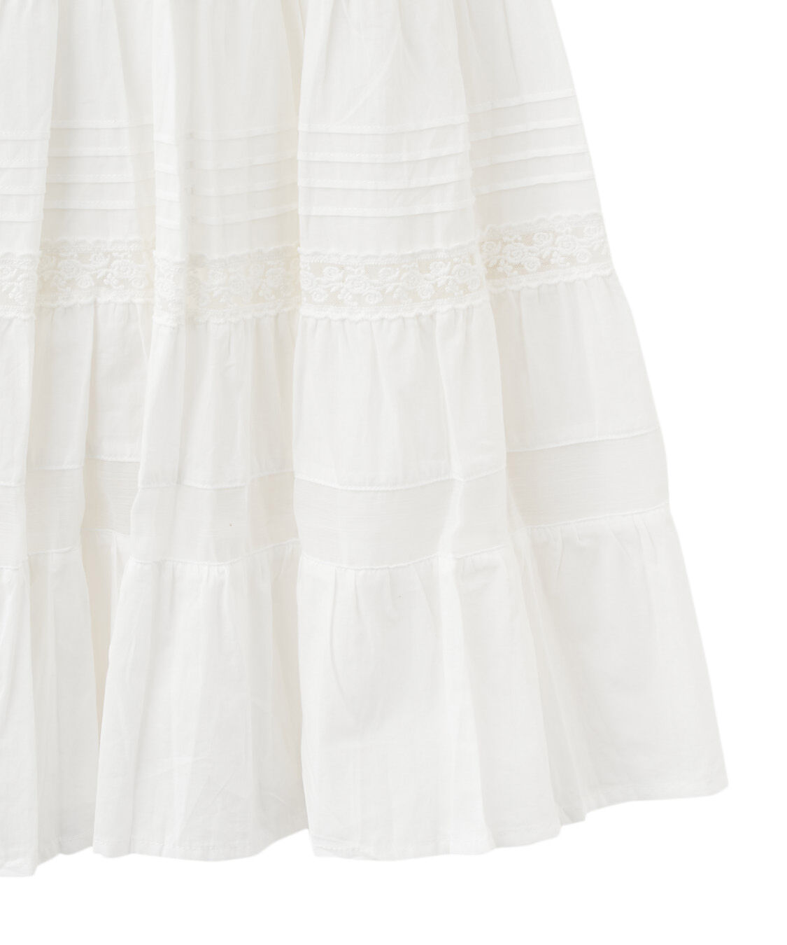 COCO DEAL「レース切替ティアードスカート」|スカート|