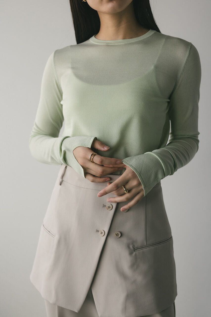 STYLEMIXER「スリットスリーブニット」|ニット・セーター|