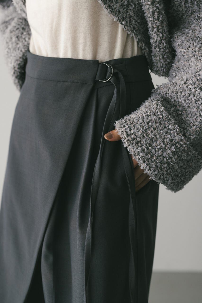 STYLEMIXER「サイドラップワイドパンツ」|その他|