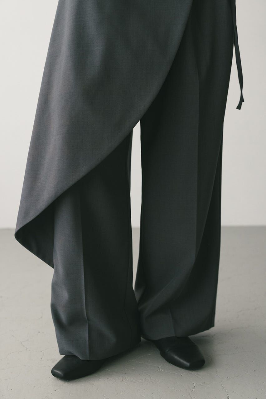 STYLEMIXER「サイドラップワイドパンツ」|その他|