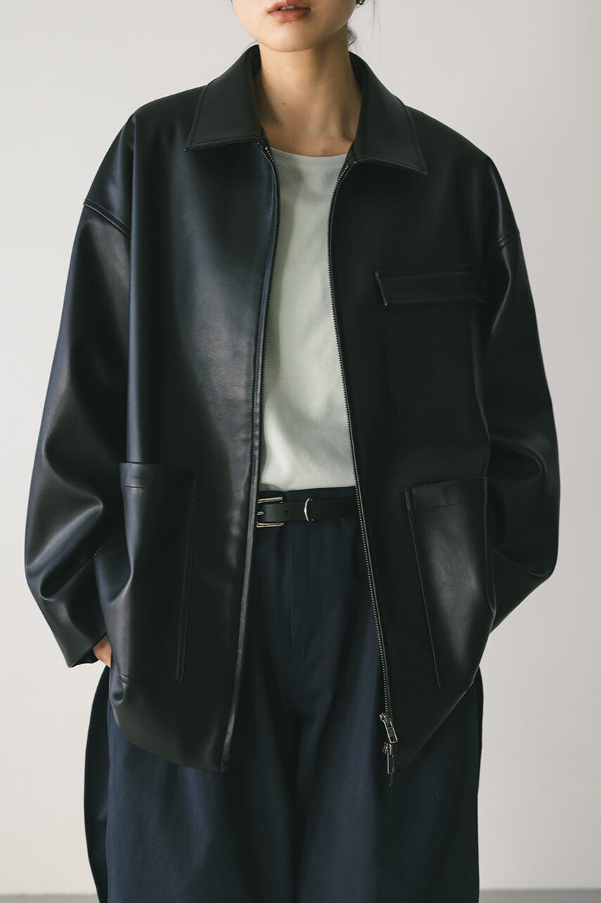 STYLEMIXER「フェイクレザージャケット」|その他|