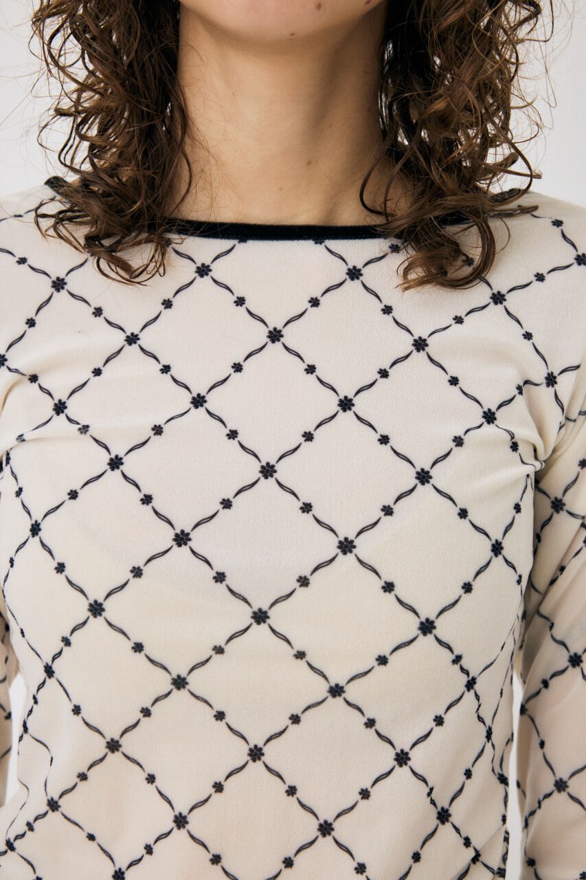 MOUSSY「BACK OPEN シアートップス」|Tシャツ・カットソー|