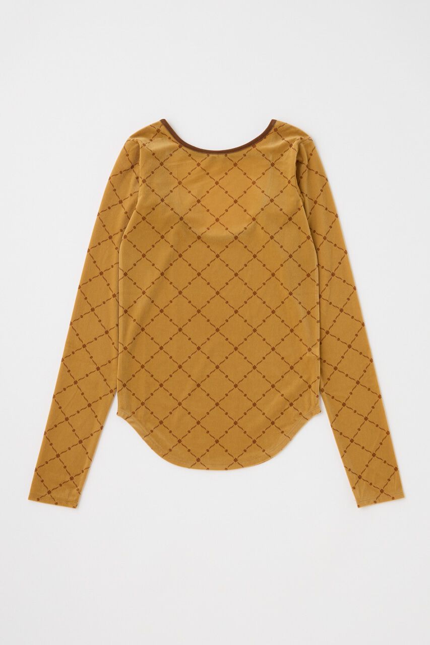 MOUSSY「BACK OPEN シアートップス」|Tシャツ・カットソー|