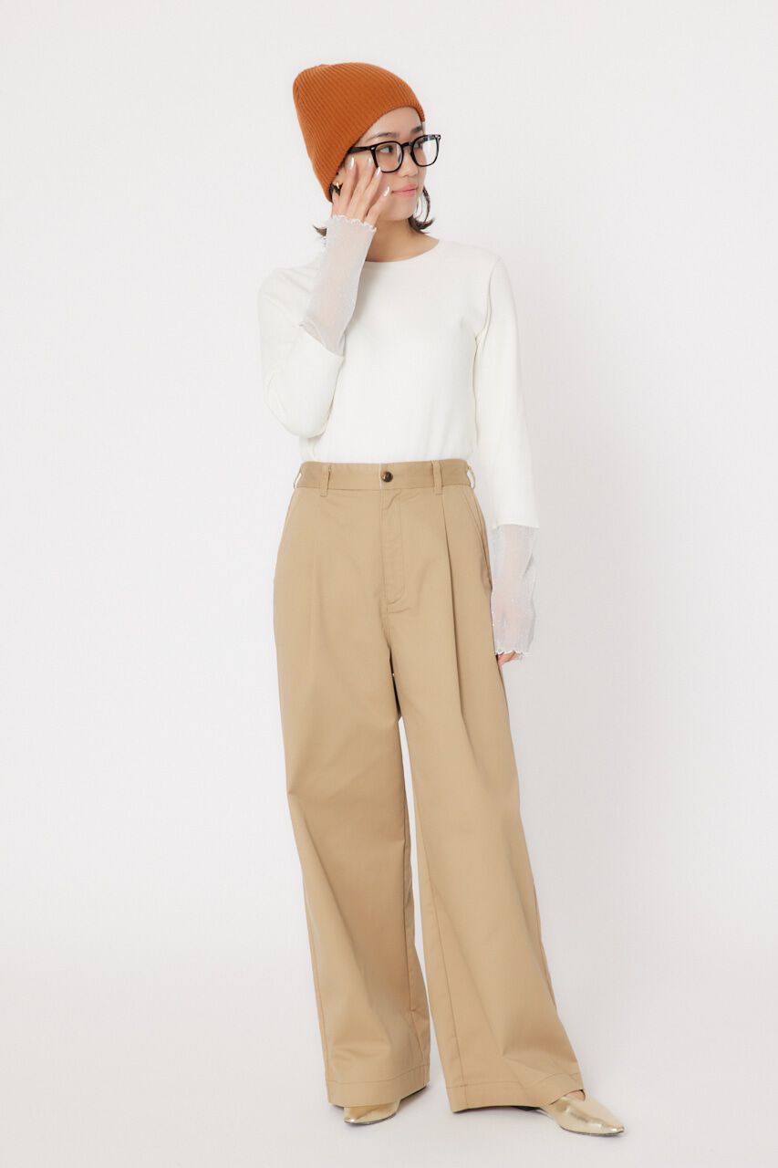 RODEO CROWNS「アームチュールトップス」|Tシャツ・カットソー|