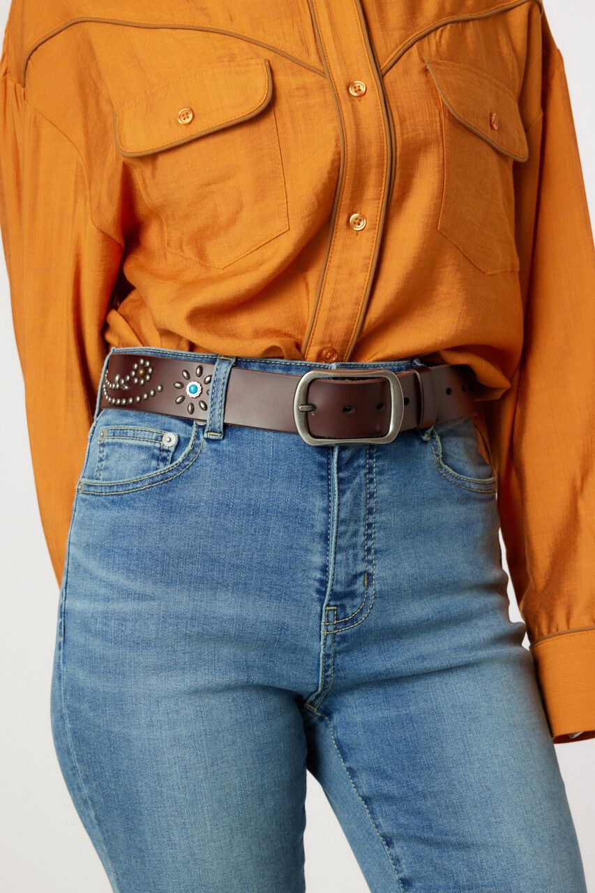 RODEO CROWNS「スタッズベルト」|ベルト|