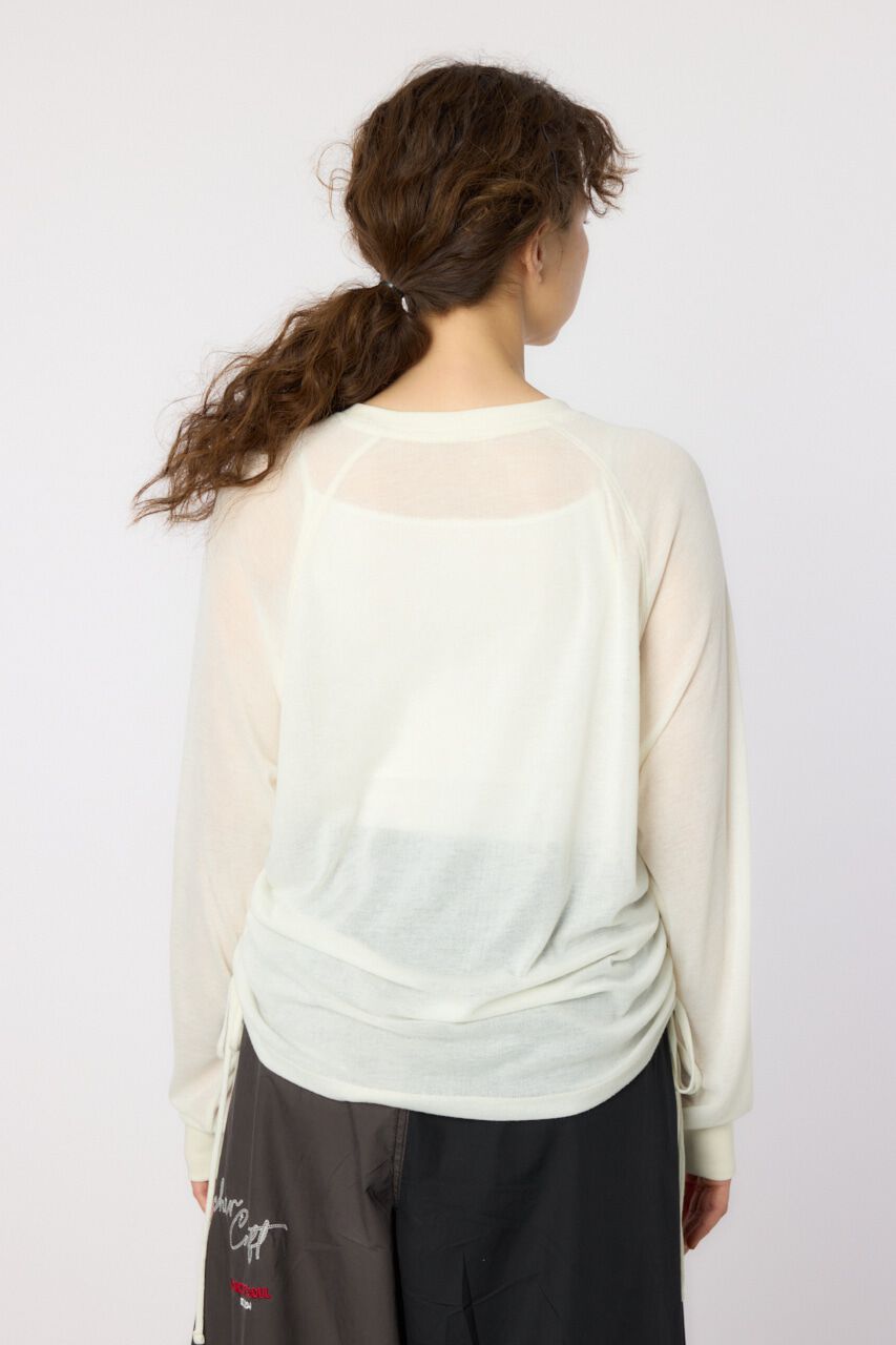 RODEO CROWNS「サイドシャーリングルーズトップス」|Tシャツ・カットソー|