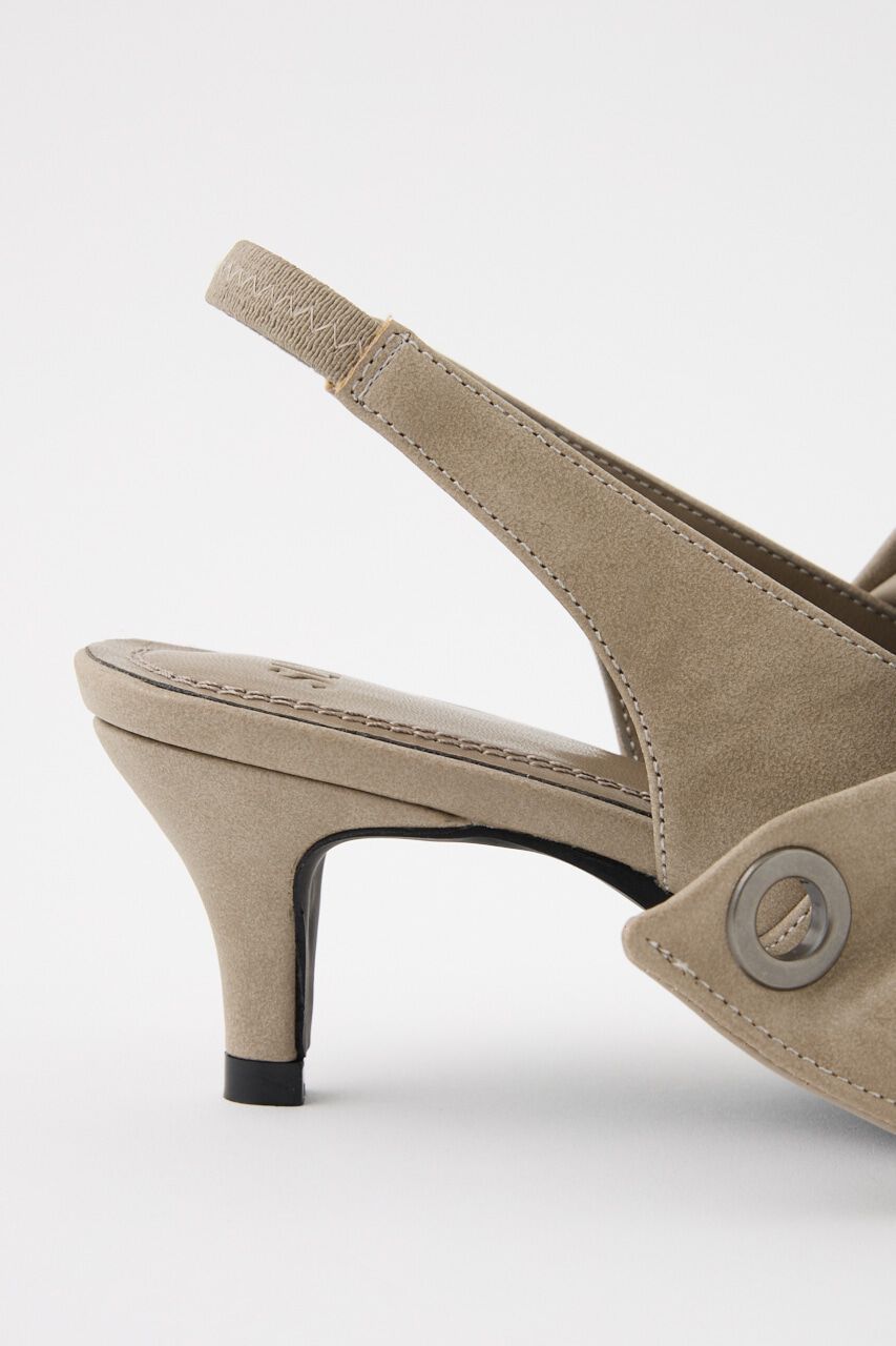 SLY「EYELET SLING パンプス」|パンプス|