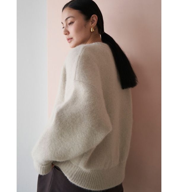 ELENDEEK「CN RACCOON MIX BZ」|カーディガン|