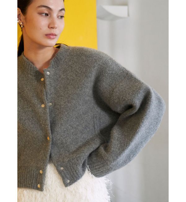 ELENDEEK「CN RACCOON MIX BZ」|カーディガン|