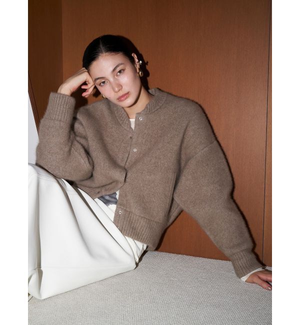 ELENDEEK「CN RACCOON MIX BZ」|カーディガン|