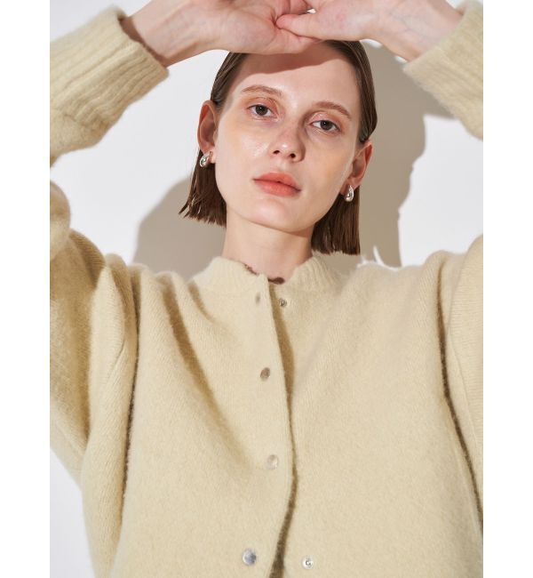 ELENDEEK「CN RACCOON MIX BZ」|カーディガン|