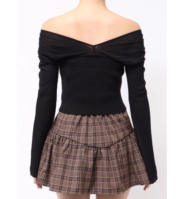 RESEXXY「2WAYオフショルニットトップス」|ニット・セーター|