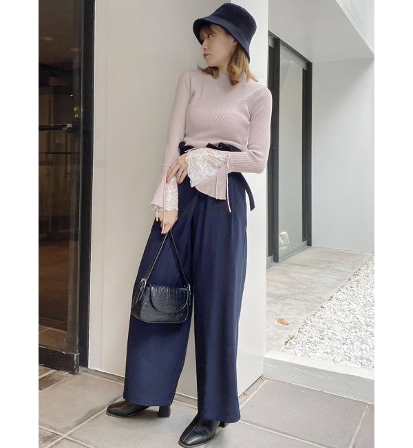 dazzlin「ラップデザインワイドパンツ」|その他|