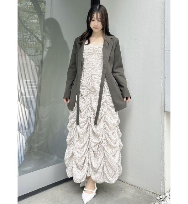 dazzlin「サイドリボンプラットフォームパンプス」|パンプス|