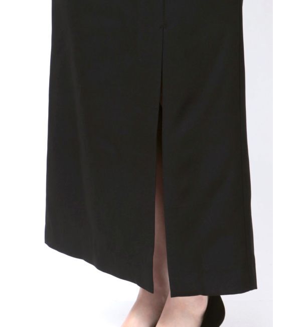 MERCURYDUO「ペプラムベルテットスリットスカート」|スカート|