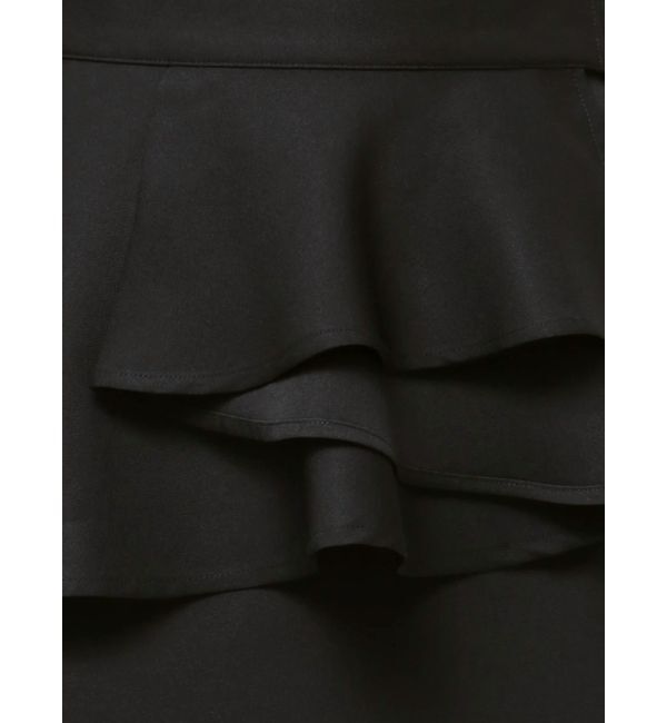 MERCURYDUO「ペプラムベルテットスリットスカート」|スカート|