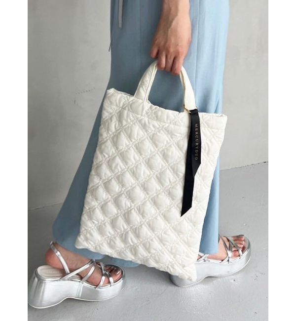 MERCURYDUO「キルティングトートバッグ」|トートバッグ|