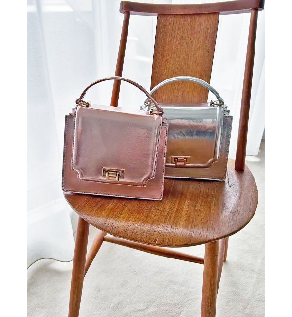 MERCURYDUO「アコーディオンスクエアバッグ」|ハンドバッグ|